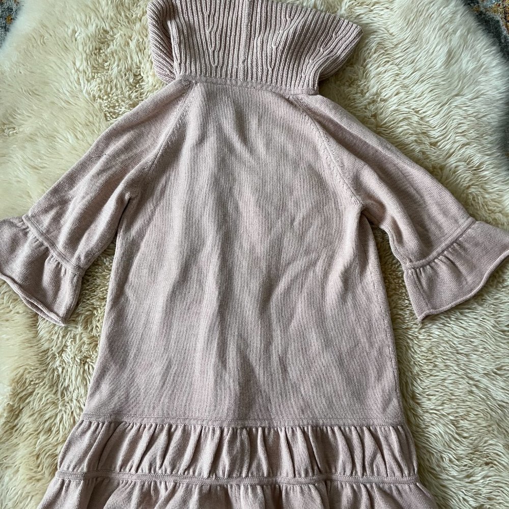 Tibi Ruffled Sweater Coat - Picture 3 of 6